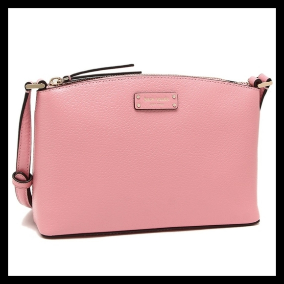 kate spade Handbags - NWT Kate ♠️ Embossed Leather Crossbody